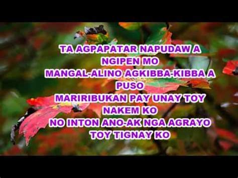 ilocano music lyrics|ILOCANO SONGS with lyrics .